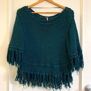 Free People Fringe Sweater